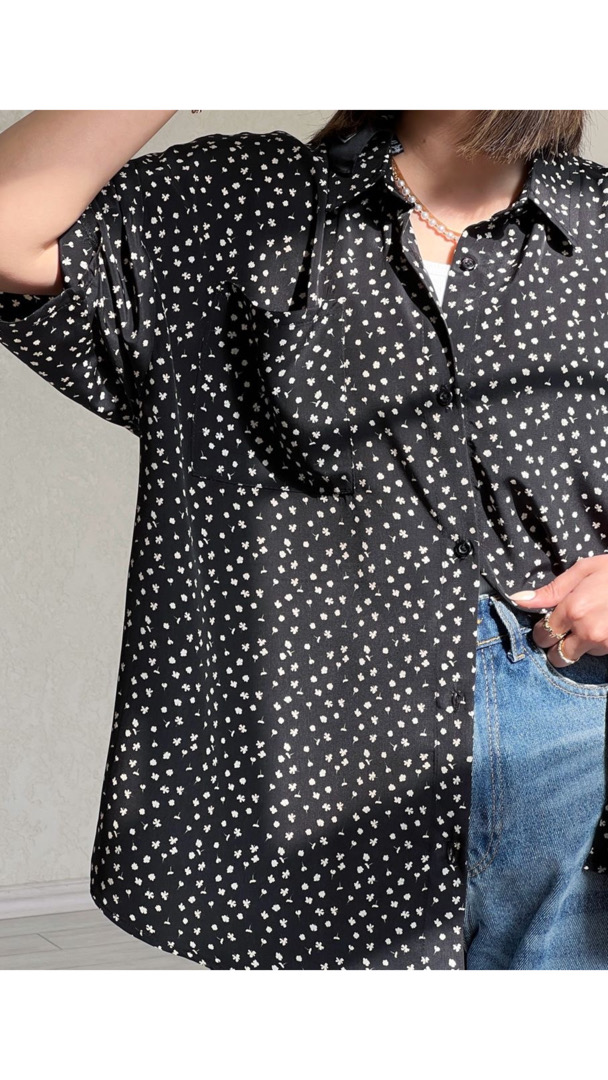 شومیز گل خفاش