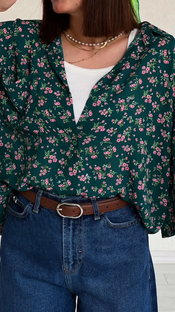 شومیز گل شکوفه