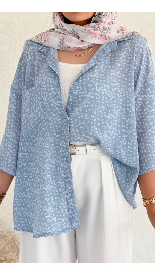 شومیز گل دریا