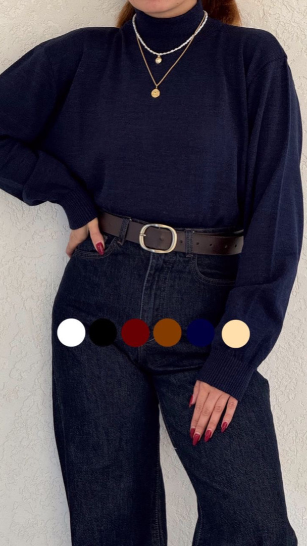 یقه اسکی رنگی