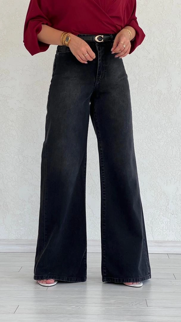 شلوار فول بگ ذغالی