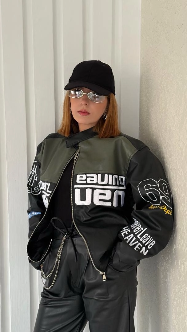 کت چرم والر مشکی