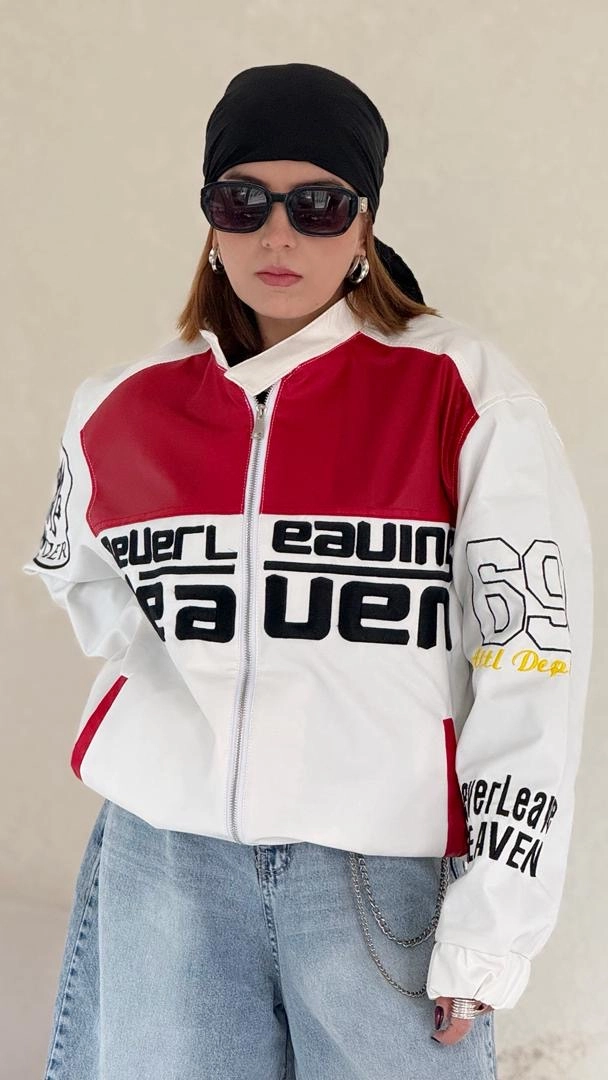 کت چرم والر سفید