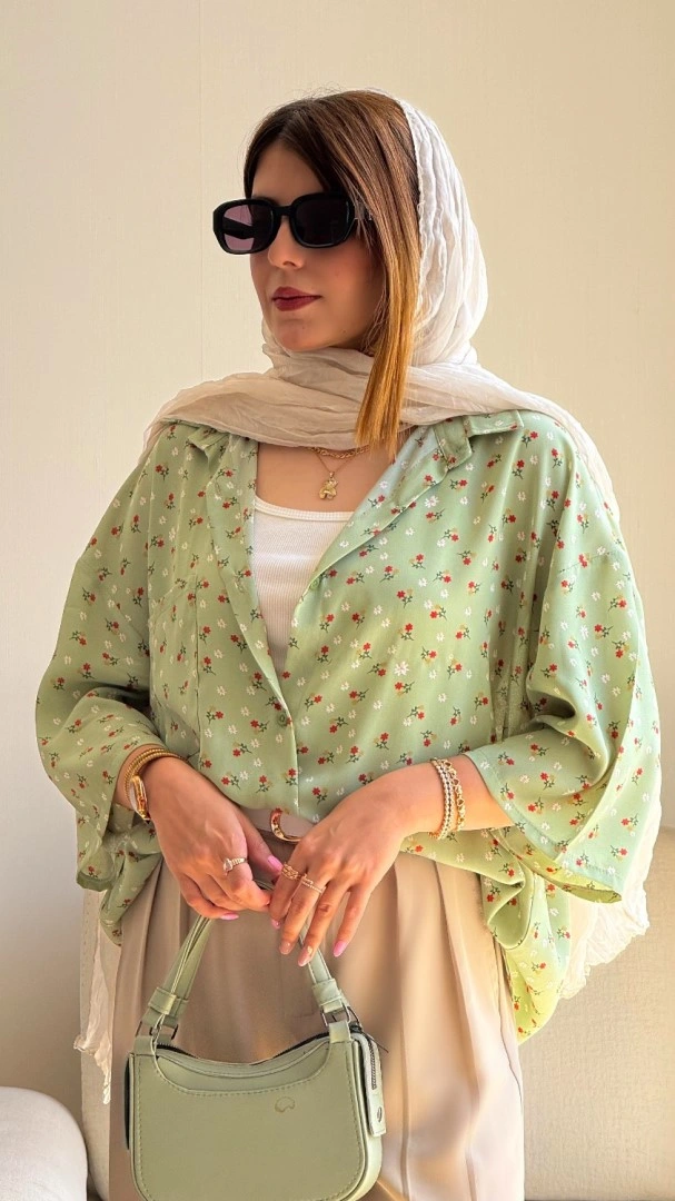 شومیز گل پاپاتیا